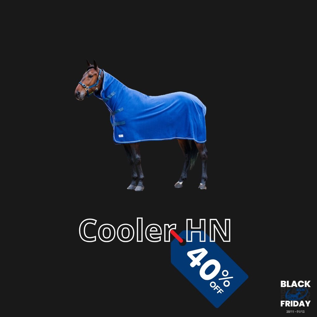 high neck cooler with velcro