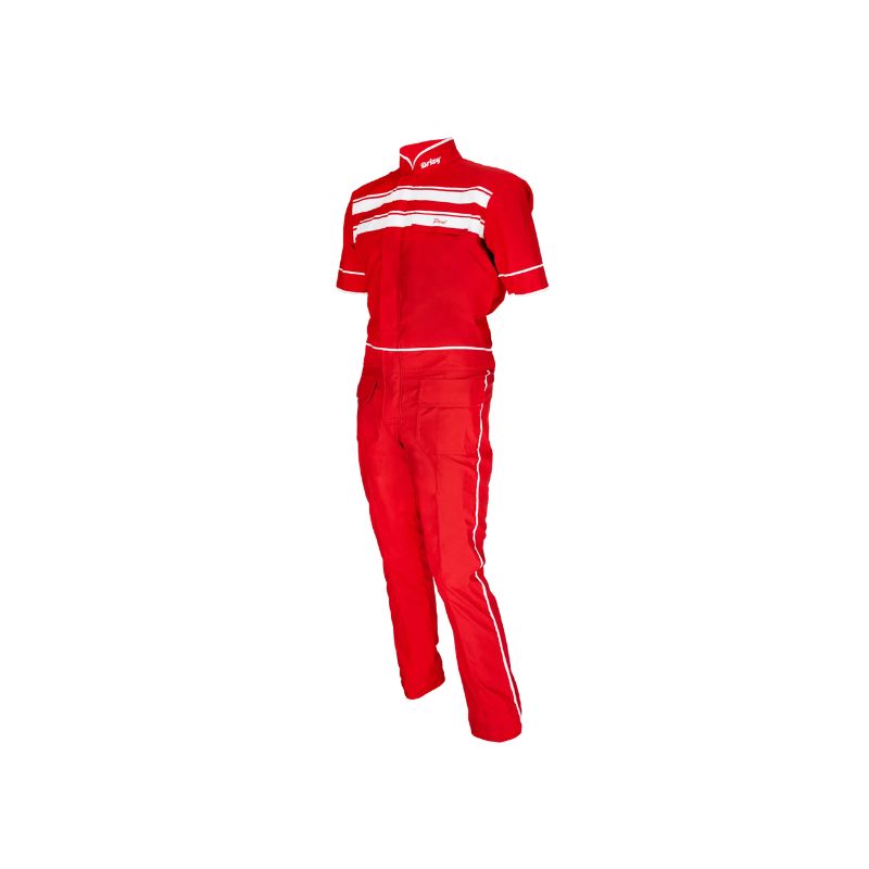 working overall summer Napoli Brizy short sleeves