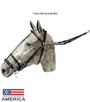 bridle side check synthetic