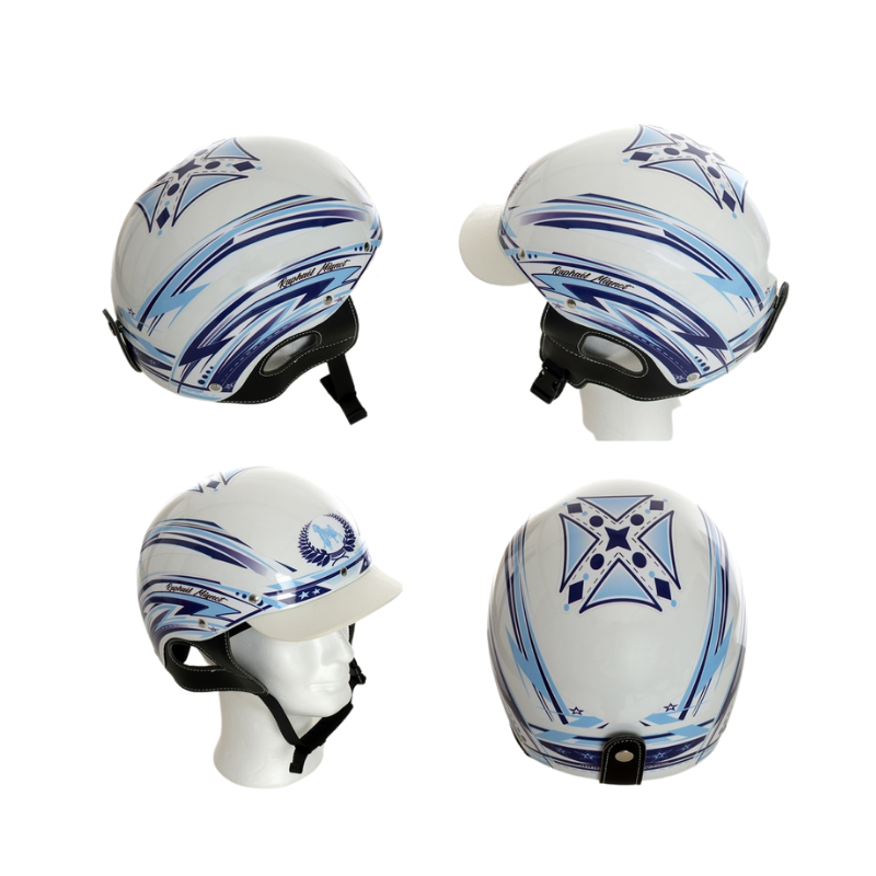 Stickering of helmet