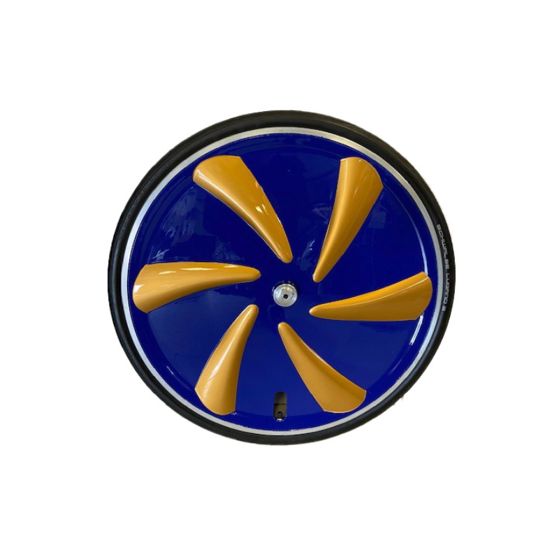 roue carbone laqué