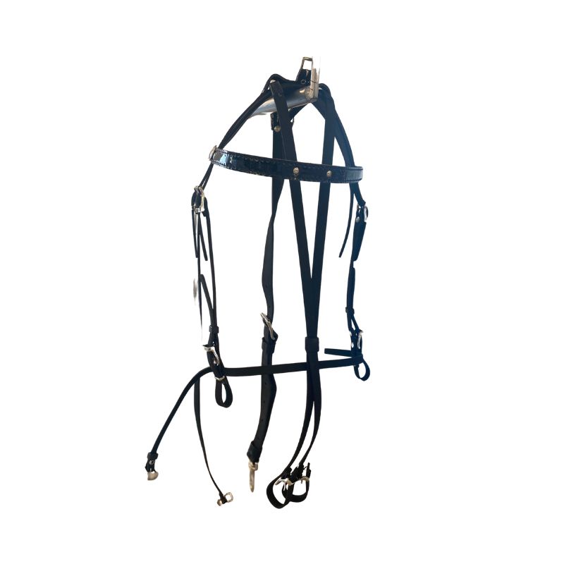 [HAKPS110_01] bridle synthetic RT (01 - black)