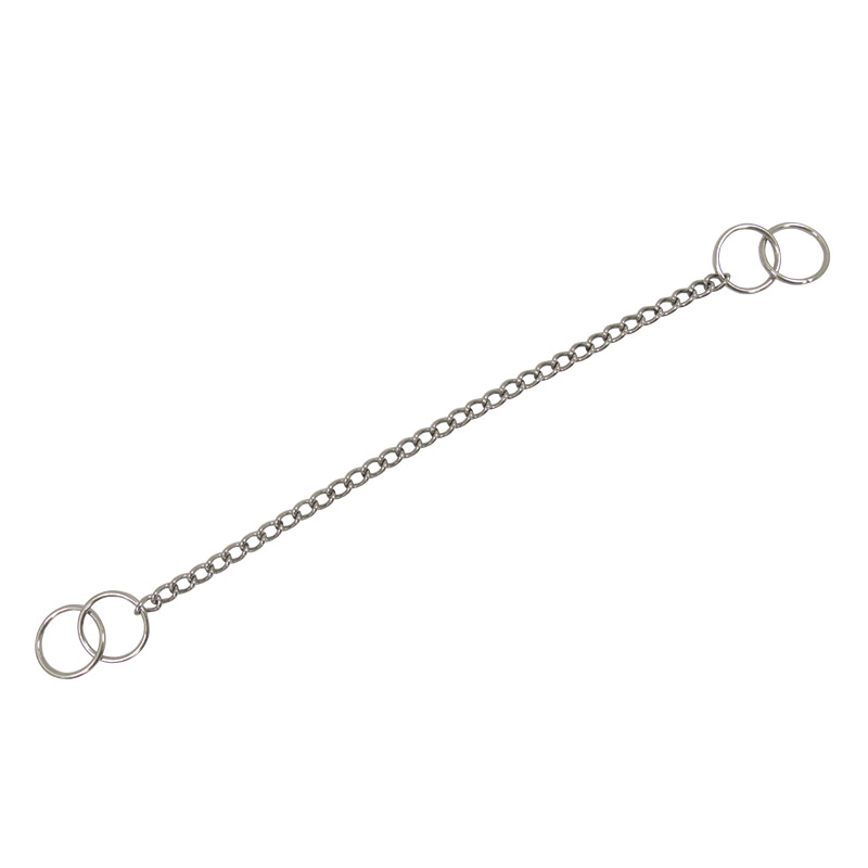 chain snake bit double ring